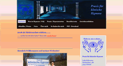Desktop Screenshot of hypnose-lyk.de